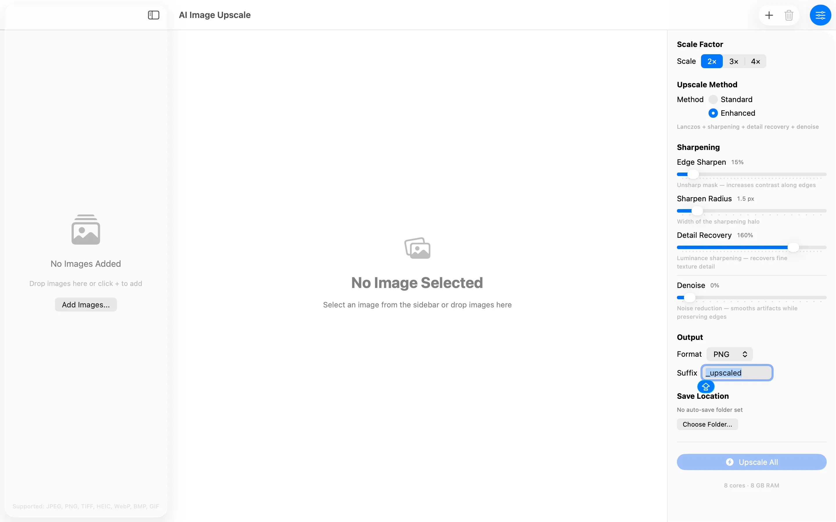AI Image Upscale screenshot
