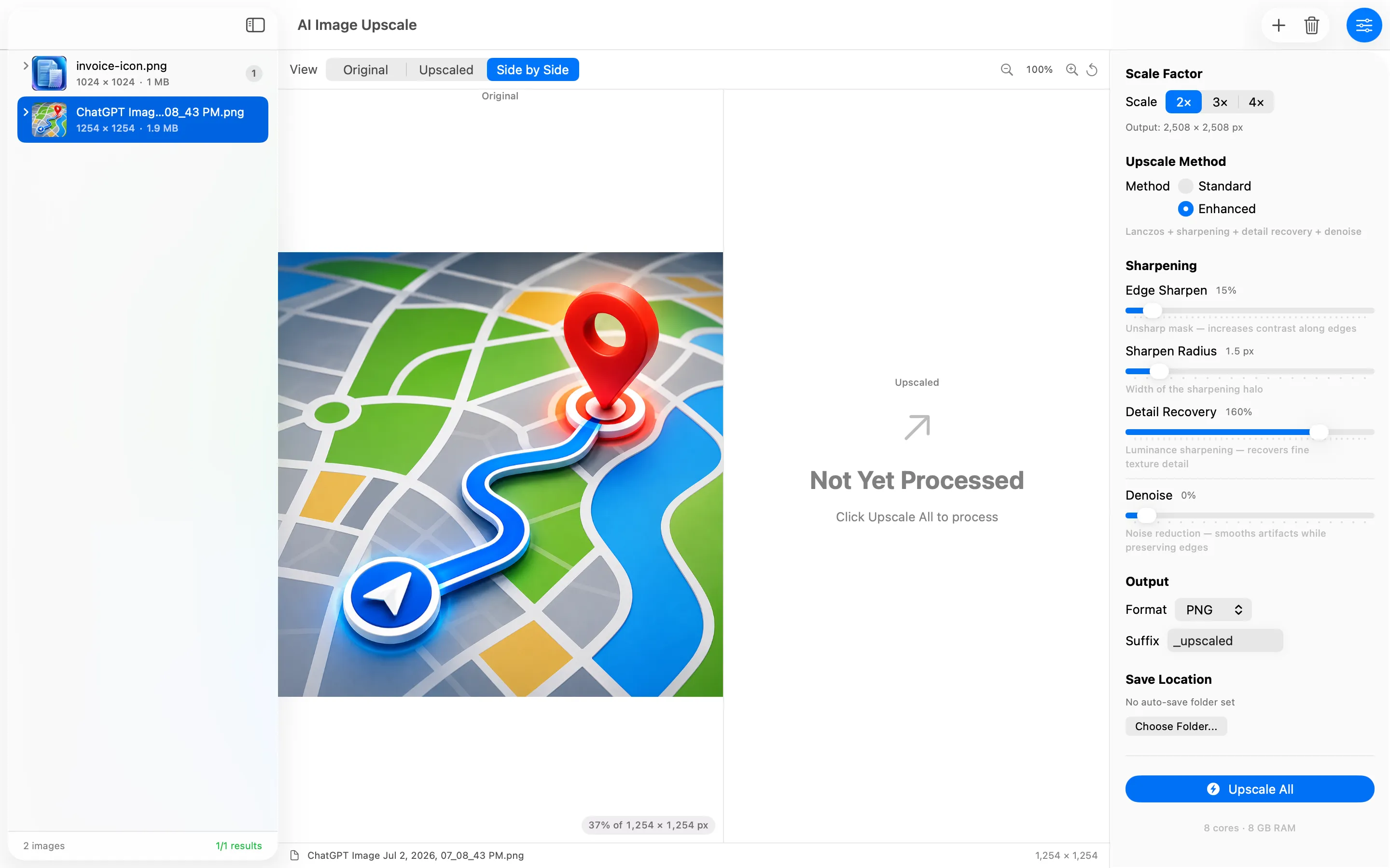 AI Image Upscale screenshot