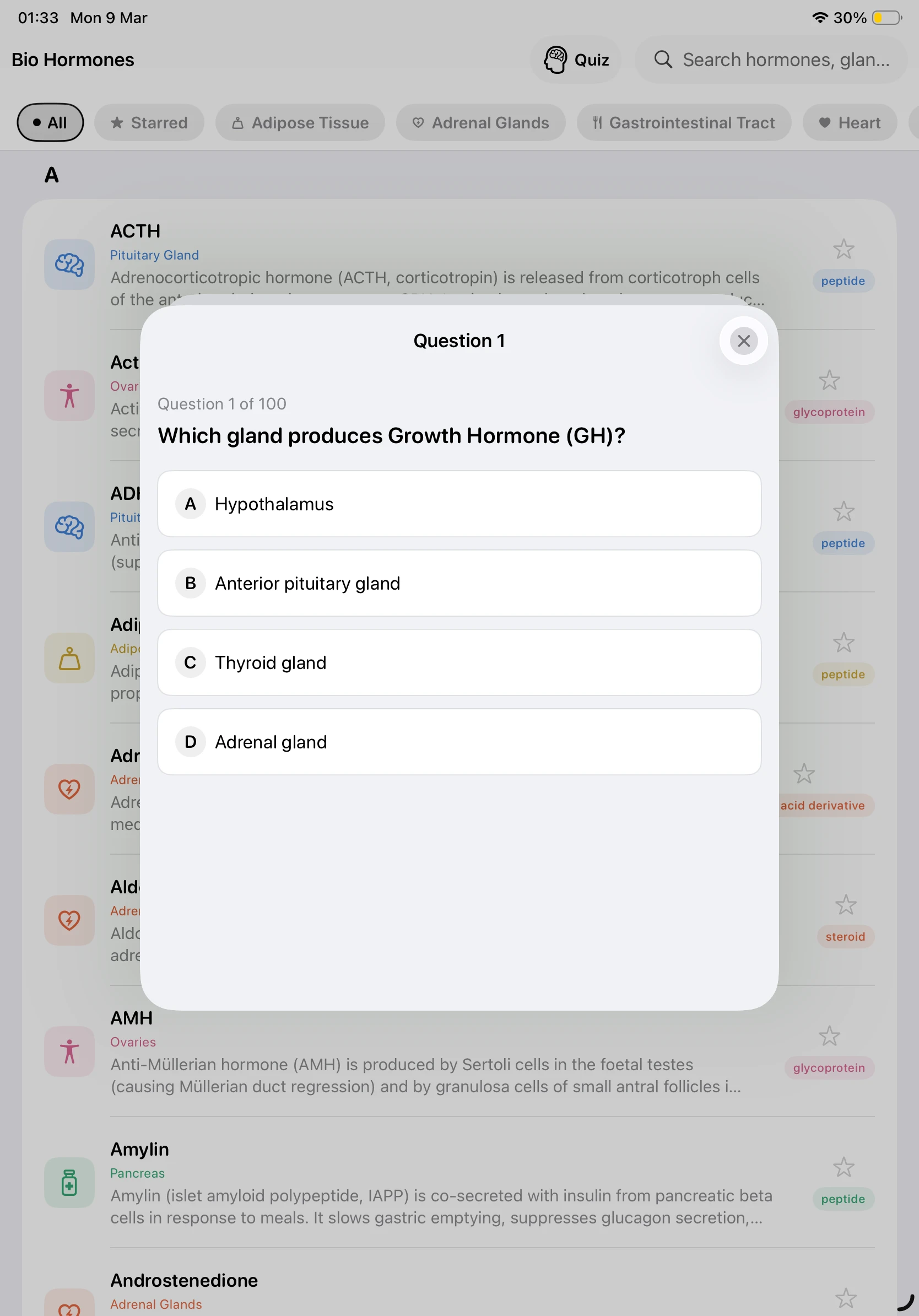 iPad - Quiz Question