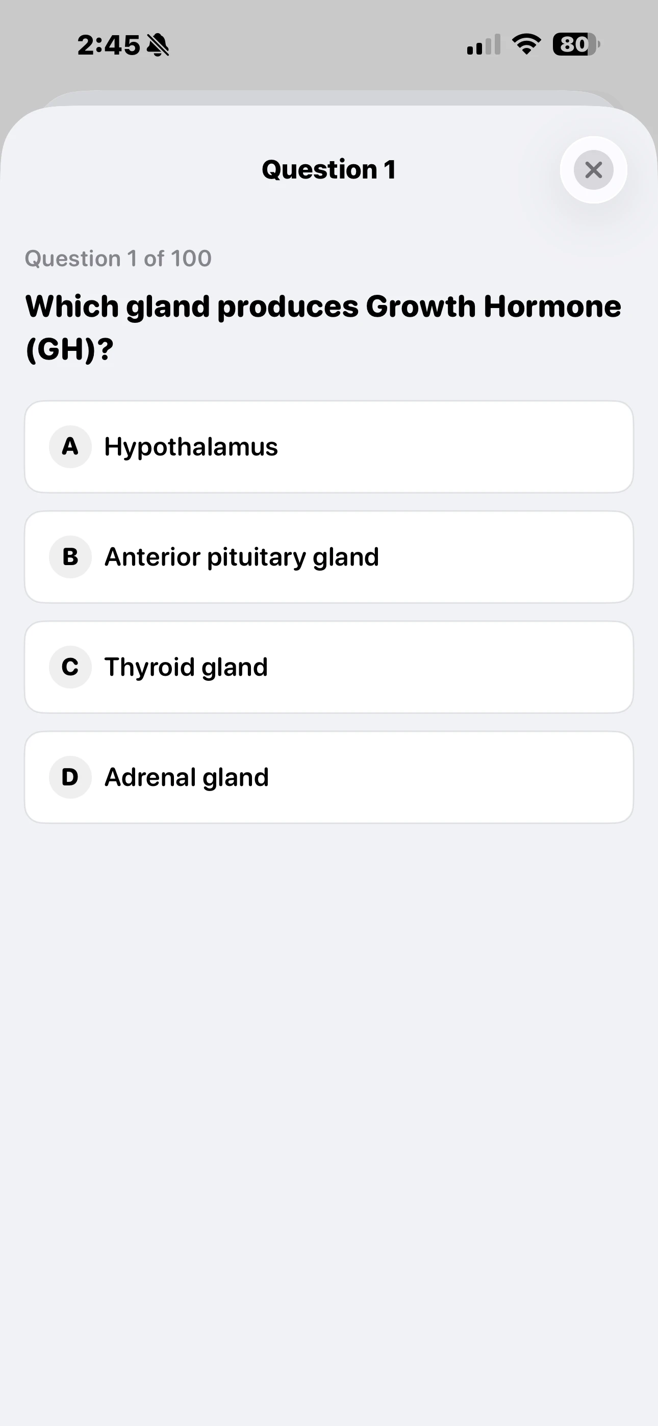 iPhone - Quiz Question