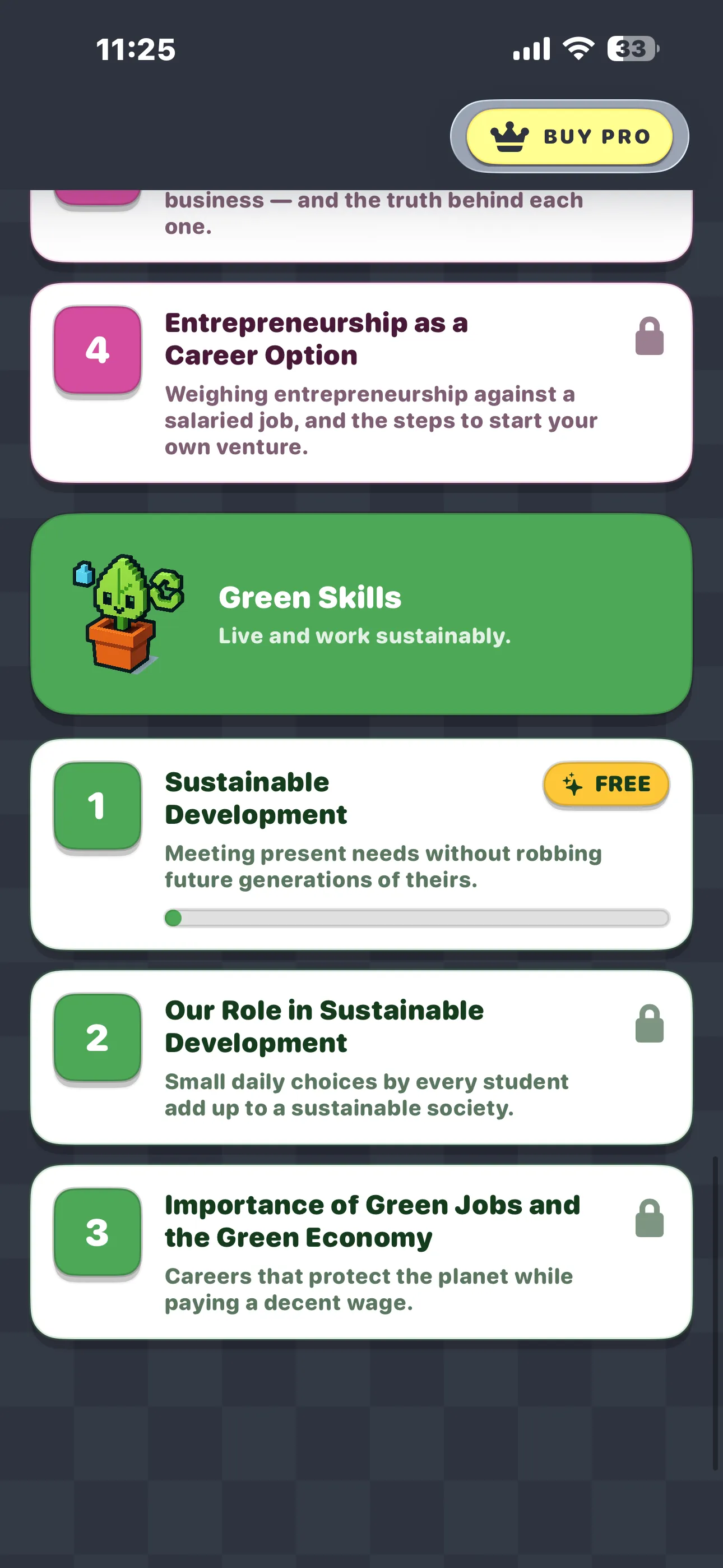 CBSE Employability Skills Green Skills unit