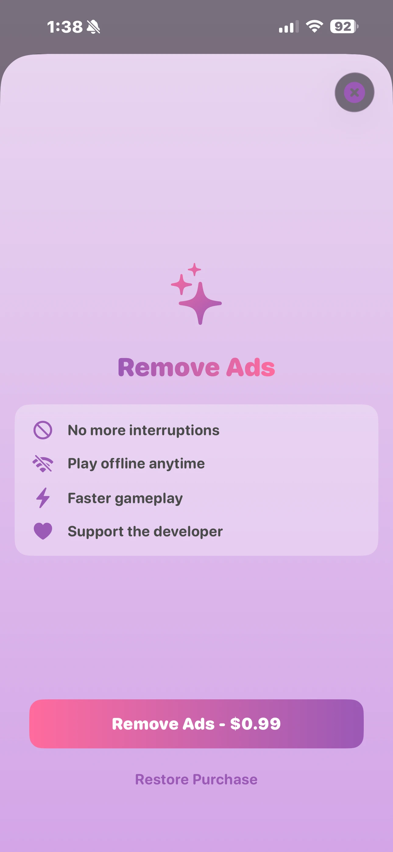 Clock Out - Remove Ads