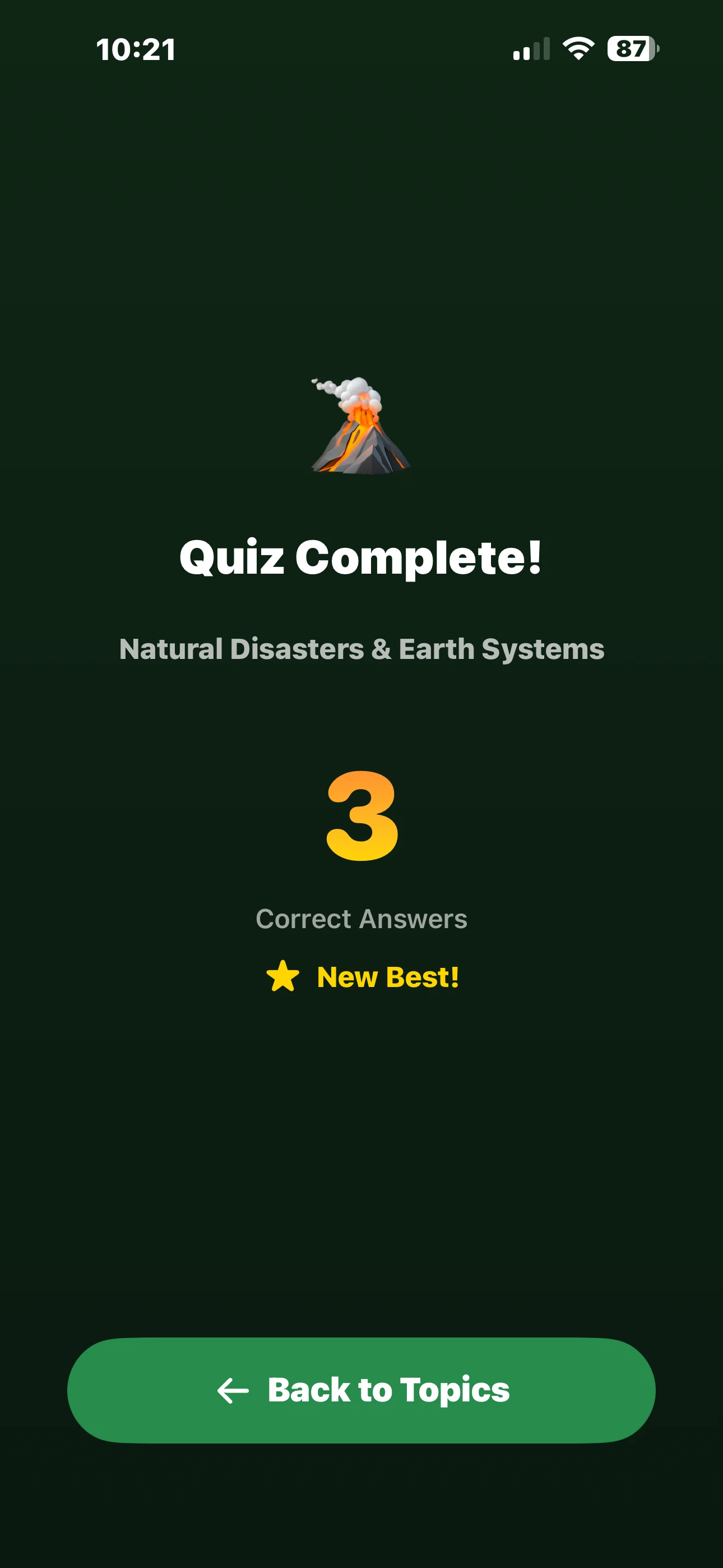 iPhone - Quiz Complete