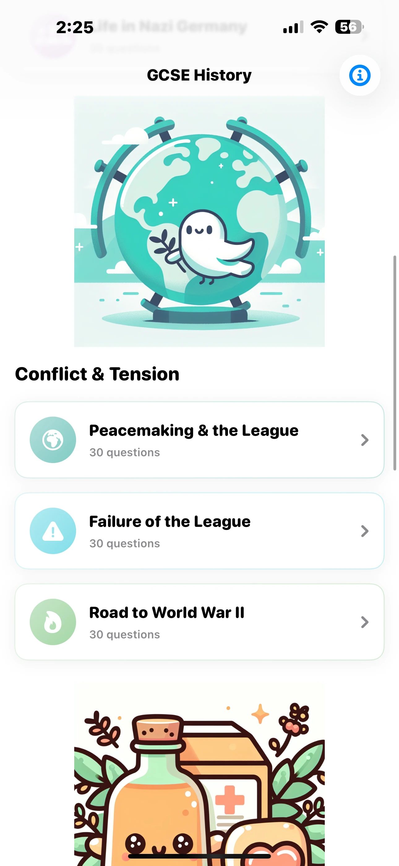 iPhone Screenshot - Conflict & Tension Topics