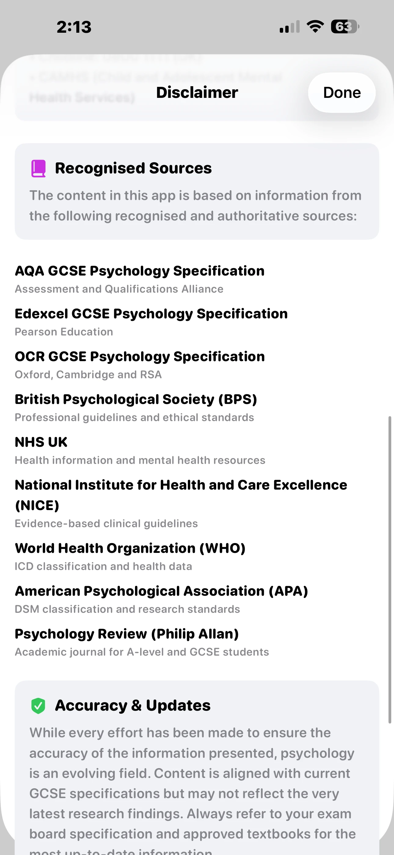 iPad Screenshot - Question & Answer