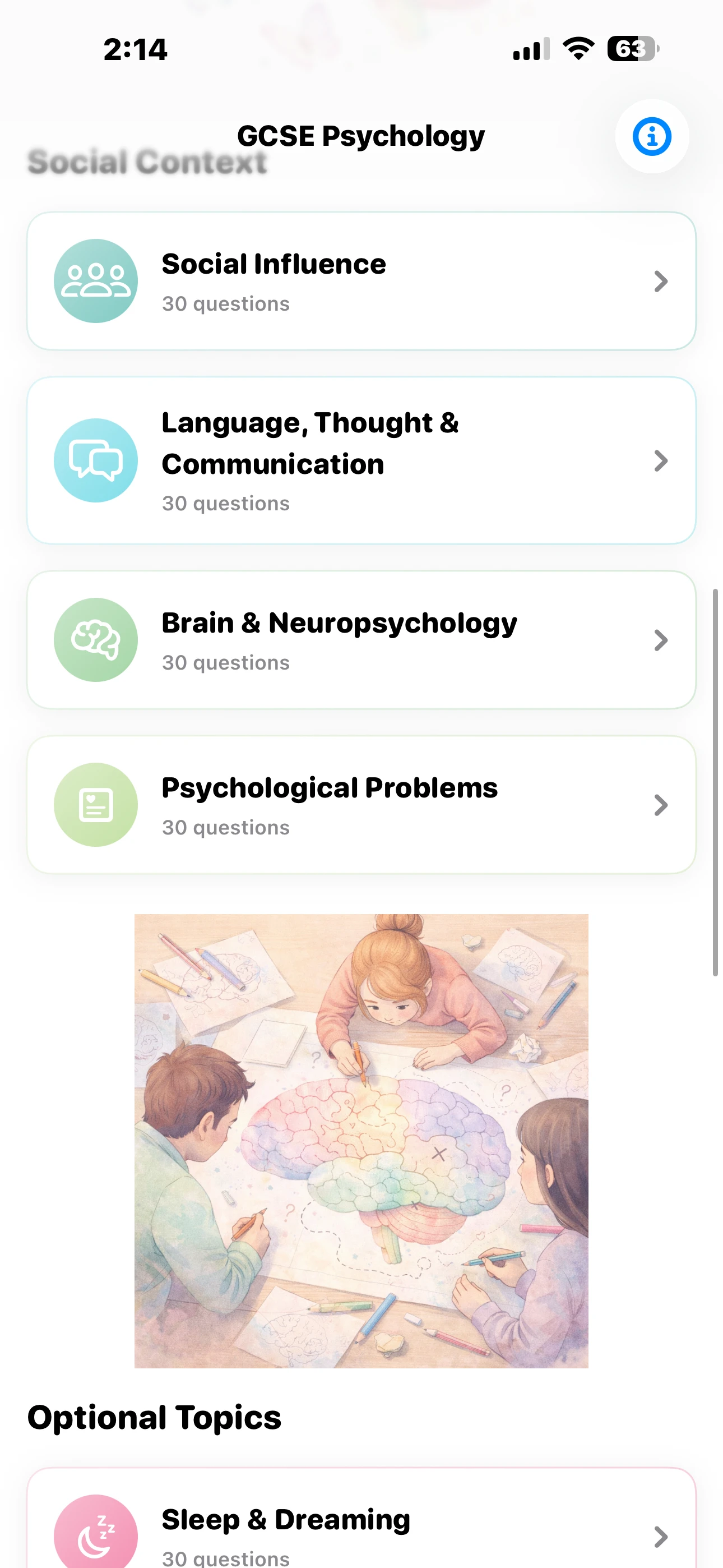 iPad Screenshot - Results