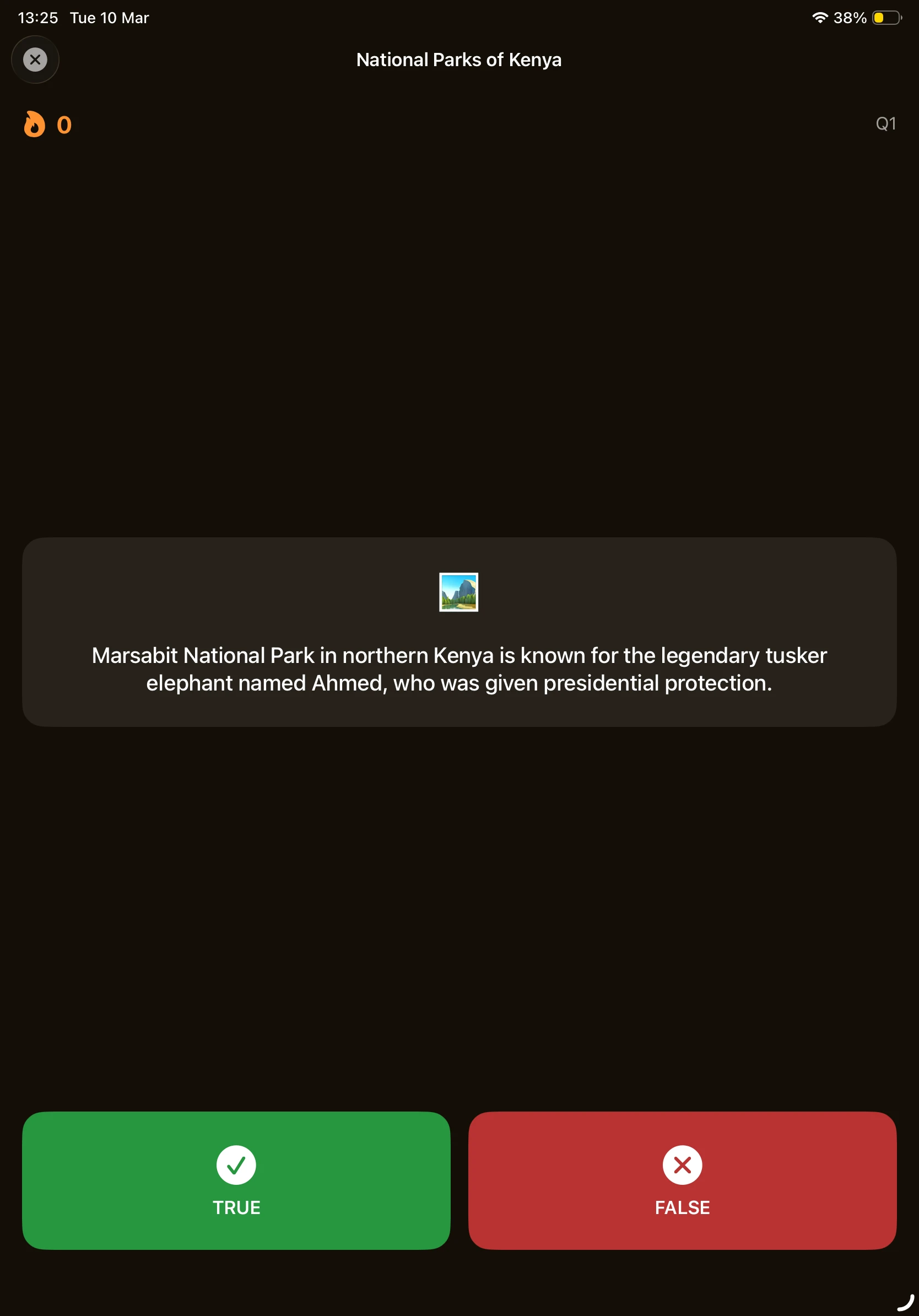iPad - Quiz Question