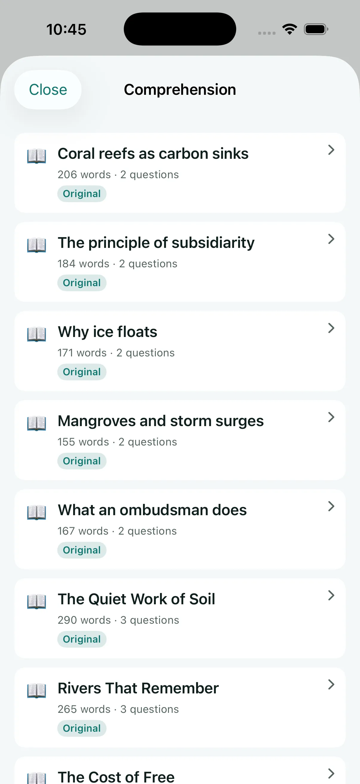 UPSC CSAT Prelims II Quiz screenshot